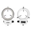 LED Ring Light Industrial Camera LED Ring Light Microscope Camera 144 LED Beads Light Source Brightness Adjustable Ring Lamp Over 18000LUX (110V Bran)