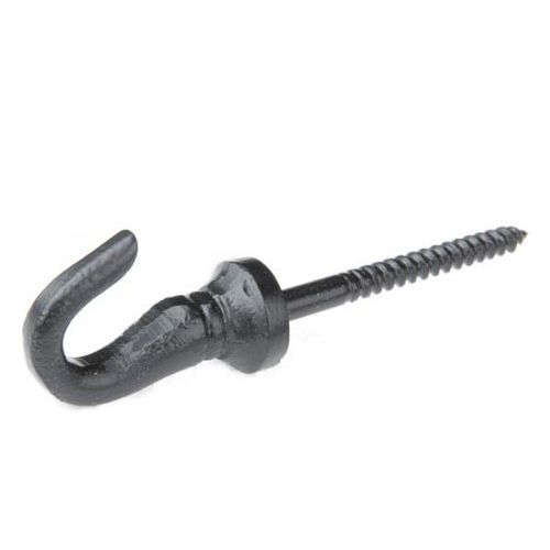 Cast Iron Ceiling Hook Black Powder