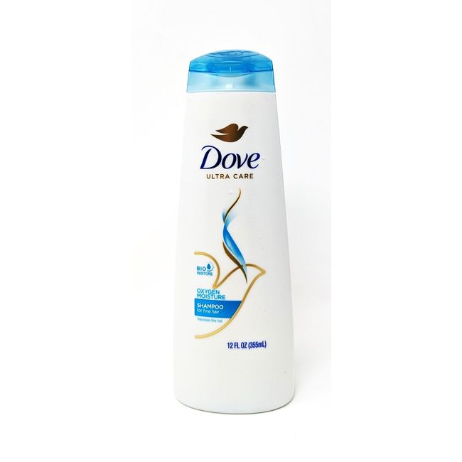 Dove Ultra Care Oxygen Moisture Shampoo For Fine Hair 12 oz