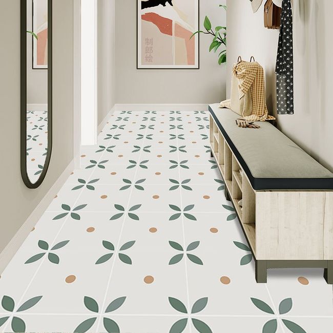 Floor stickers self-adhesive bathroom floor stickers kitchen tile