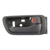 Dark Gray Inner Inside Interior Door Handle Left/Right Pair Set for 02-06 Camry