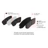 Dynamic Friction Company 5000 Advanced Brake Pads - Ceramic and Hardware Kit