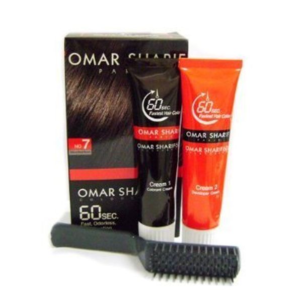 Omar Sharif 60secs color cream #7 black brown
