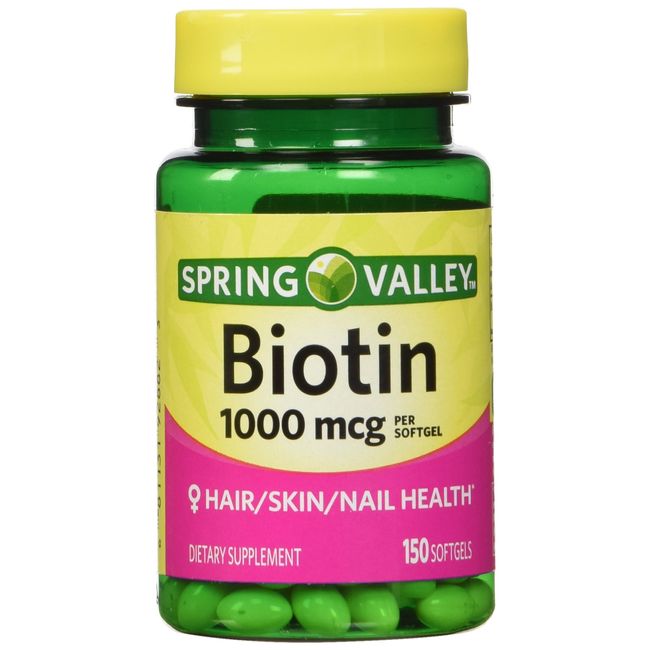 Spring Valley - Biotin 1000 mcg, 150 Tablets