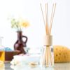 FEPITO Reed Oil Aroma Diffuser 150pcs Wood Colour