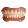 Fake Teeth Silicone Upper Lower Veneers Perfect Laughter Veneers Denture Paste Fake Braces Drop Shipping, C, 03 Lower