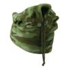 Mega Cap Camo Fleece Adjustable Hat - Green OSFM