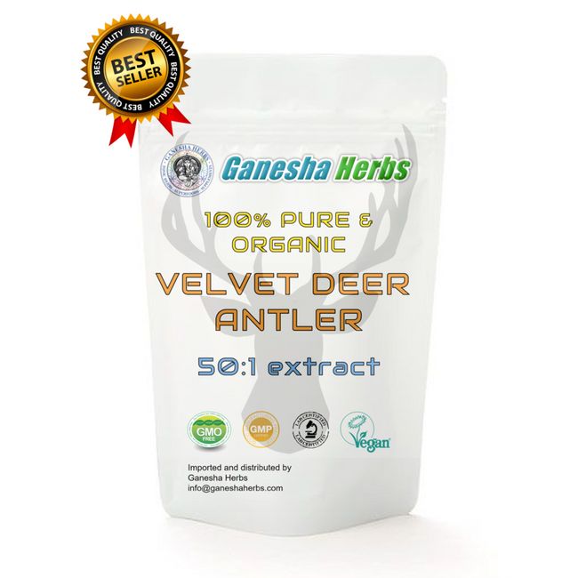 Premium Velvet Deer Antler Extract Powder - Natural Energy and