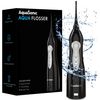 Aquasonic Aqua Flosser - Professional Rechargeable Water Flosser with 4 Tips - Oral Irrigator w/ 3 Modes - Portable & Cordless Flosser - Kids and Braces - Dentist Recommended