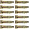 12 PCS Heavy Duty Expansion Bolts,Shield Anchor Bolts (M10)