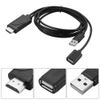 Monitor Adapter 1.23M1080P HDMI USB Audio Cable for Computer TV Projector Digital Line