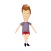 Shelf Talkers 12" Talking Plush Butt-Head from Beavis & Butt-Head, Pull String Toy Collectible Plush