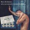 Shower Bombs Aromatherapy, Shower Steamers with Organic Essential Oils for Vaporizing Steam Spa, Relaxation & Stress Relief. Shower Tablets, Shower Melts, Selfcare Gift, Fathers Day Gift for Dad, Men