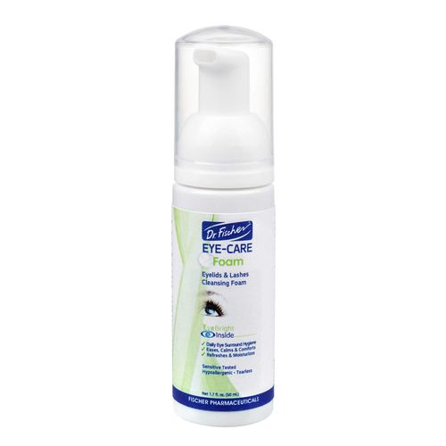 Dr. Fischer Tea Tree Oil Eyelid and Lashes Cleanser - Eye Lid Scrub and Wash - Eyelash Foam