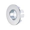 Renovators Supply Manufacturing 6 Chrome Plated Solid Brass Bathroom Sink Overflow Ring Cover Caps