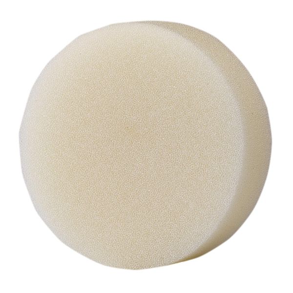 Draper 20356 Medium-Light Polishing Pad, 80mm, White