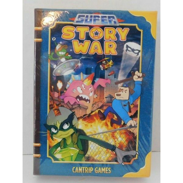 Cantrip Games Super Story War  Party Game 3-8 Players Ages 8+  2014 SEALED