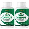 Lipo Corpus-Digestive Support- 2 Bottles- 120 Capsules