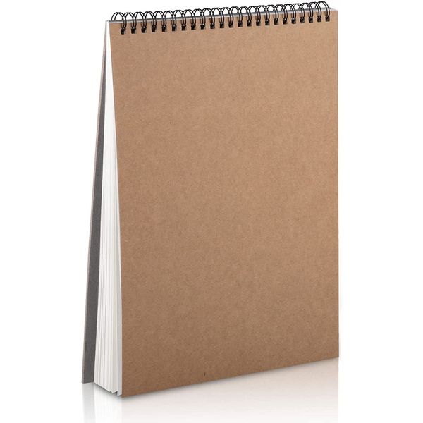 Sketch Book, A4 Size, 1 Vertical Opening Thick Drawing Paper, 30 Sheets/Book, 11.7 x 8.3 inches (297 x 210 mm), Sketching, Oil-based Pencils, Watercolor Pencils, Drawings, Adults, Kids, Doodles, Drawing Books, Presents, Art Supplies, Paper, Acid-free Pape