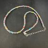 Multicolor 4mm Sterling Silver 16" Necklace 94316