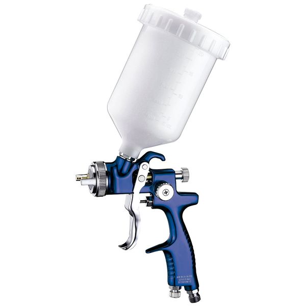 Astro EUROHE107 EuroPro High Efficiency/High Transfer Spray Gun with 1.7mm Nozzle and Plastic Cup