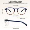 Cyxus Blue Light Glasses for Men Women Reduce Eye Strain UV Blocking for Computer Screen 8554