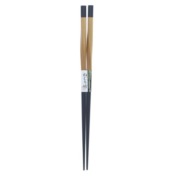 Susumu Bamboo Chopsticks Torsioned Akebono Bamboo (Natural Bamboo), Anti-Slip, 9.1 inches (23 cm)