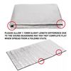 1Pcs High quality self adhesive backing Sound Deadener Insulation Mat 59''x39''