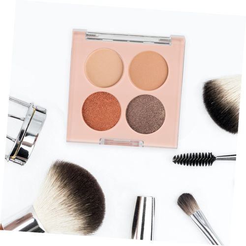 PACKOVE 2pcs Convenient Eyeshadow Lipstick Sub Package Tray for Makeup Storage Compact Blusher Box for Travel and Home Use for Women and Girls
