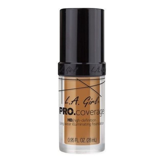 L.A. Girl Pro Coverage High Definition Illuminating Foundation Makeup Bronze