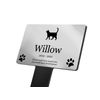 Large Personalised Pet Cat Memorial Stake