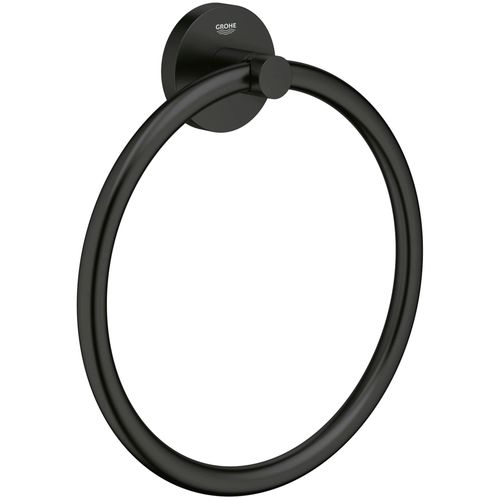Grohe 403652431 Essentials -Towel Ring, Matte Black