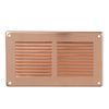 La Ventilazione GRA20R Rectangular Ventilation Grille to Overlay, Copper, 240x140 mm