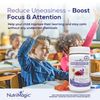 NutriMagic Saffron Extract Gummies for Kids Focus Memory and Mood Support 60ct