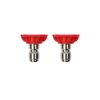 2-Pack Red Pressure Washer Nozzle(0°) by Universal Generator Parts
