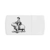 'Boy Riding a Capybara' Pill Box with Tablet Splitter (PI00030477)