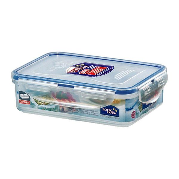 Lock & Lock HPL815C Multi-Use Food-Storage Box with 2 Interior Boxes 550 mL