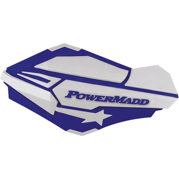 POWERMADD 2003-2016 TT-R125LE Yamaha SENTINAL HANDGUARDS (BLUE/WHITE) 34421