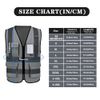 A-SAFETY grey hi vis vest