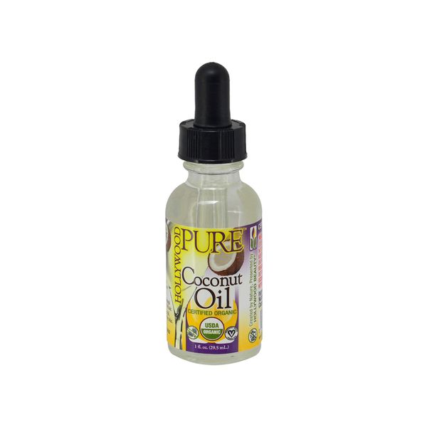 Hollywood Pure Coconut Oil, 1 Ounce