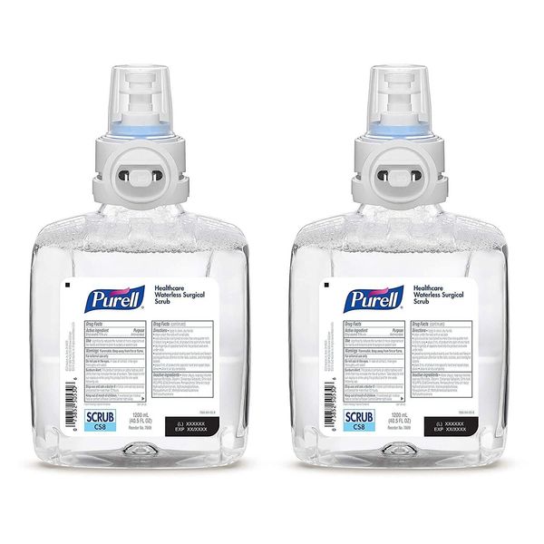 Dispensing Purell Healthcare Waterless Surgical Scrub Refill-CS8 Dis 7869-02