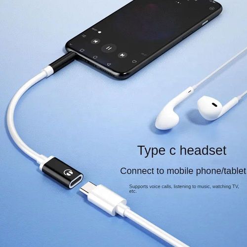 DPWOUM 2pcs 3.5mm Male to TypeC Female Audio Cable Cord,Analog Cable Type-C Converter Earphone Adapter Compatible with MP3 Players,Cables and Adapters (Red)