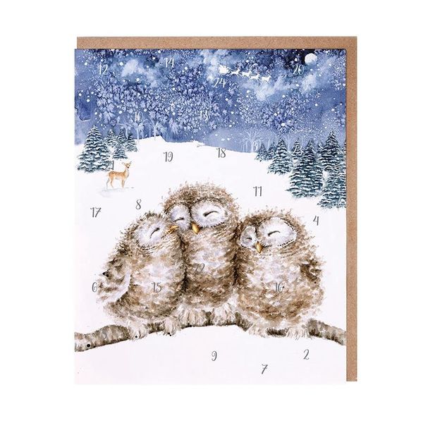 Wrendale Designs - 'Three Wise Men' Advent Calendar Card