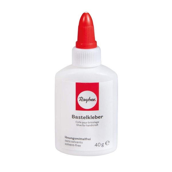 Rayher 3340600 Bastelkleber, Flasche 40g