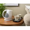 Corby Lancaster 1L Kettle in Textured White