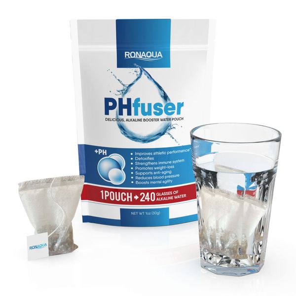 PHfuser Alkaline Water Filtration Pouch 1 Pack