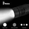2 PACK LED Flashlight Rechargeable USB LED Tactical Torch Light Lamps