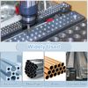 sourcing map Straight Flute Screw Taps G1/4-16 2B Thread HSS6542 Machine Threading Milling Tap Tapping Tools, 3.94" Extra Long