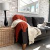 Ragged Rose Abigail Cream Throw