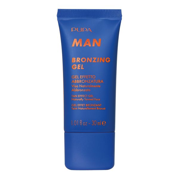 Pupa Man Bronzing Gel 001 Gel Effetto Abbronzatura Ml.30 Viso Naturalmente Abbronzato